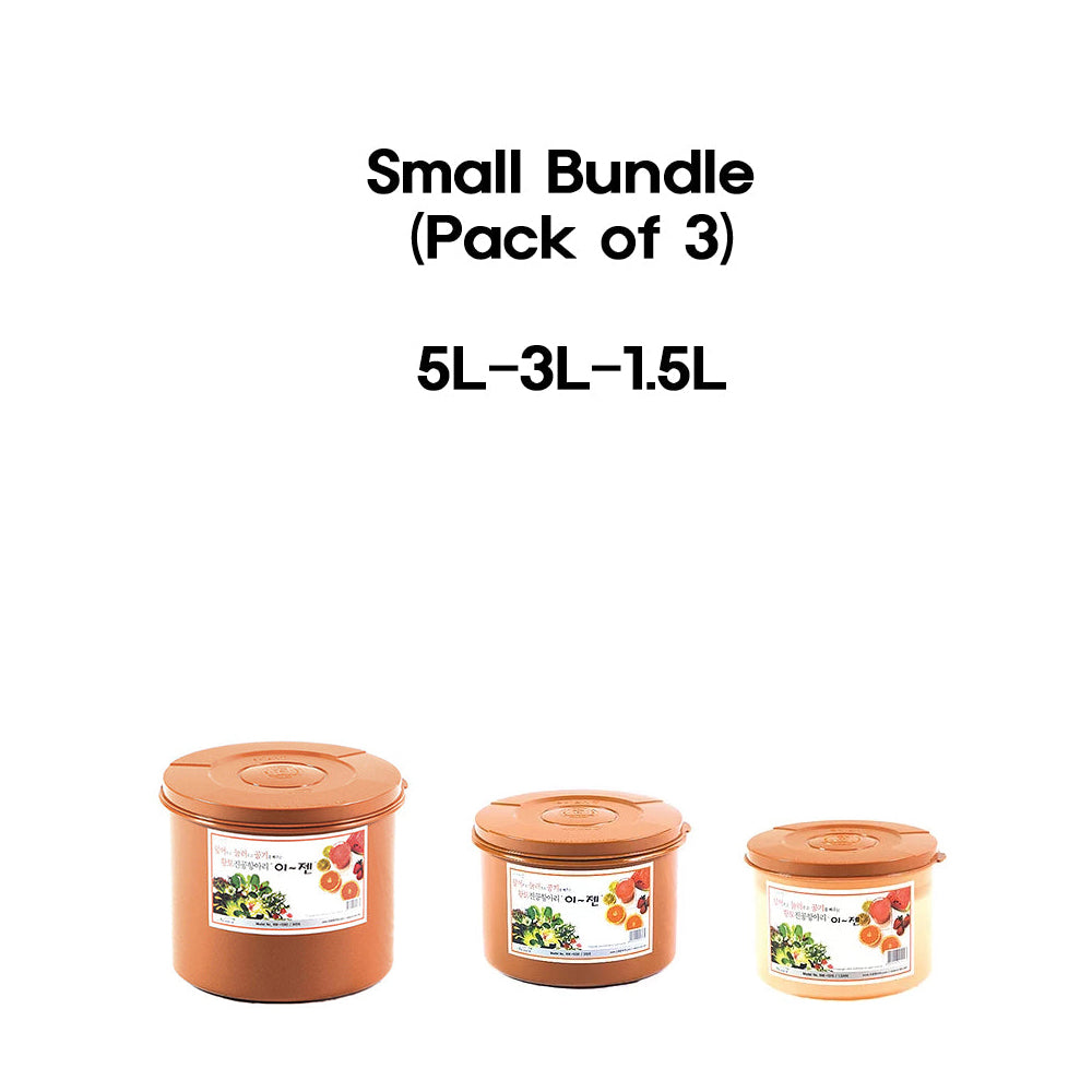 Ejen, E-jen, Kimchi Container, Fermentation Container, Brown, Korean, No smell, Container, Kitchen, Cookware, Perfeckitchenco, Pickled, dishwasher safe, freezer safe, microwave safe, Kimchi, Mud, Brown, Storage, Plastic, Set, Variety, round, Airtight