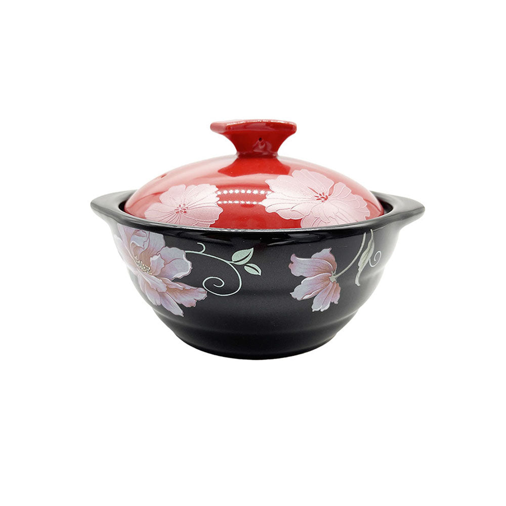 Mariane Ceramic Pot Red (Medium)