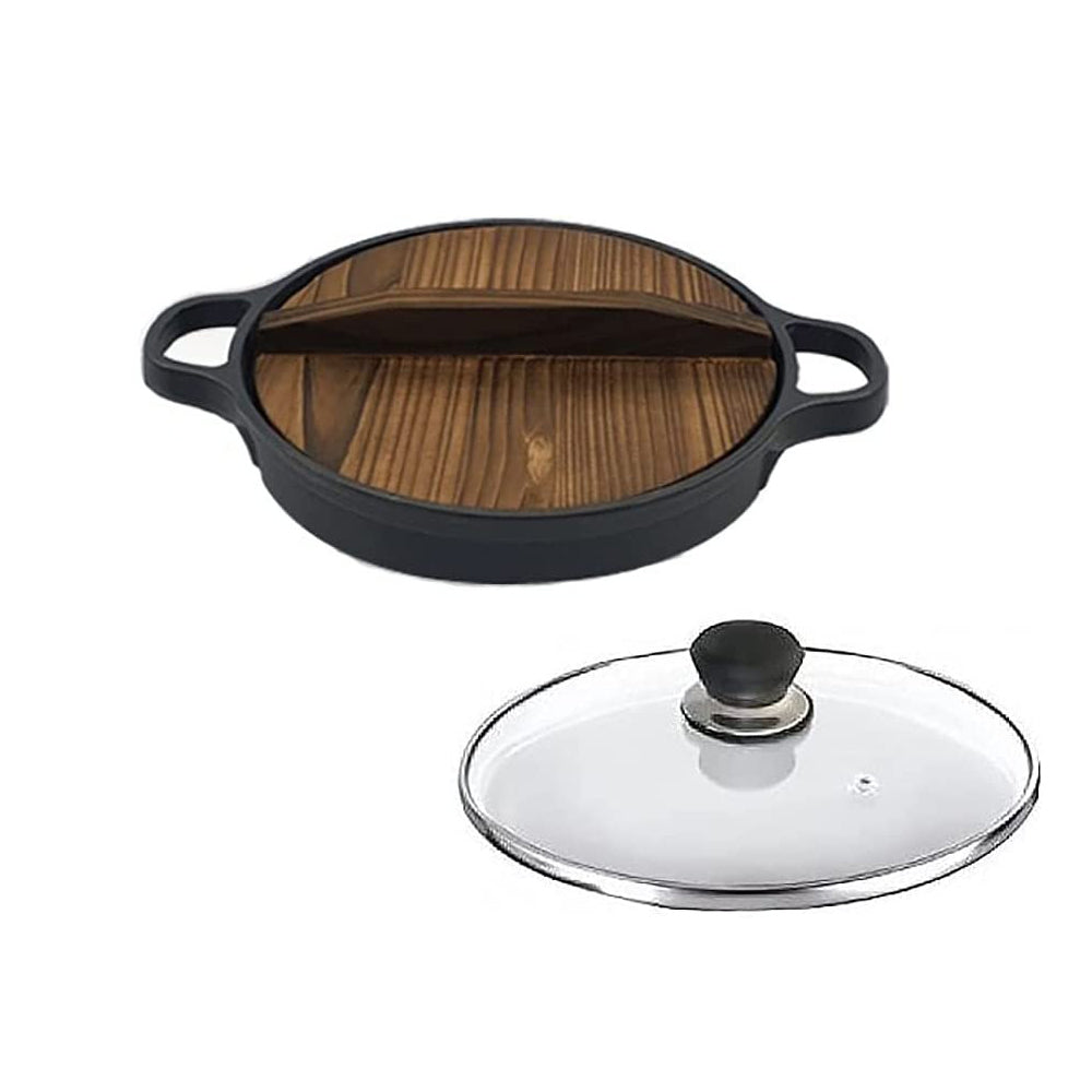 Wooden Lid Casserole Pan | Casserole Dish With Lid | PerfectKitchenCo