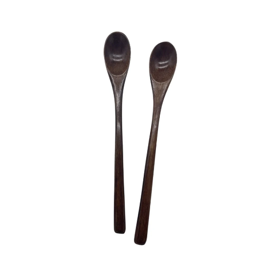 Living Plus Wooden Teaspoon 2 Pc Set