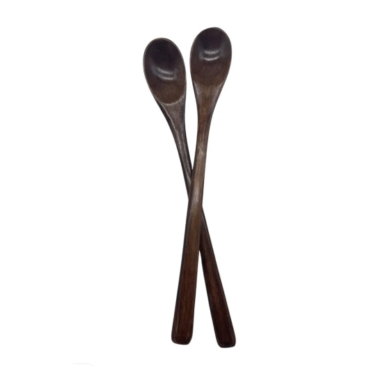 Living Plus Wooden Teaspoon 2 Pc Set