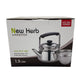 New Herb Kettle with Strainer 1.5L