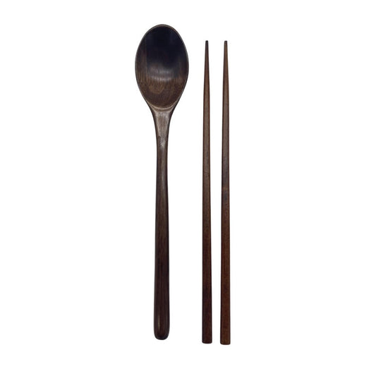 Wood Spoon and Chopstick Set
